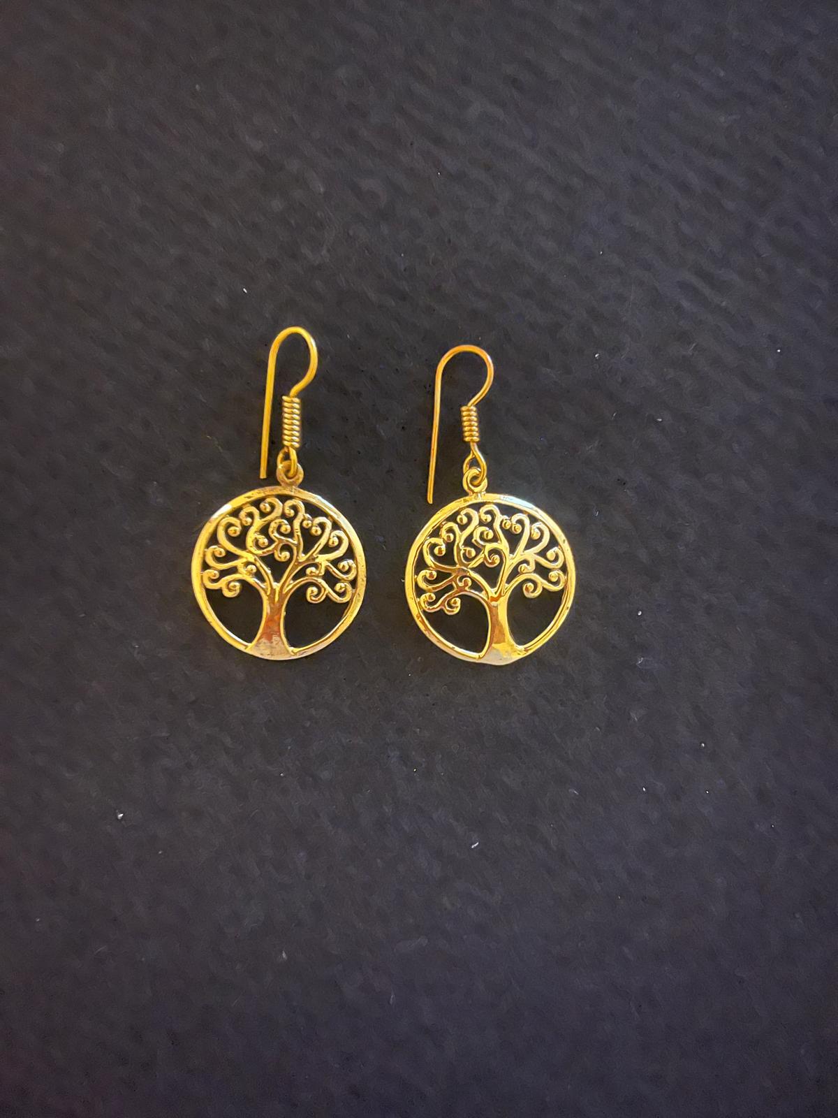 Bronze Earrings – Zenlovedesign