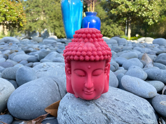 Budda Head Candle